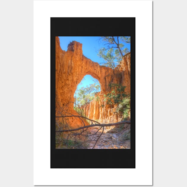 Through The Arch At Golden Gully Wall Art by Michaelm43